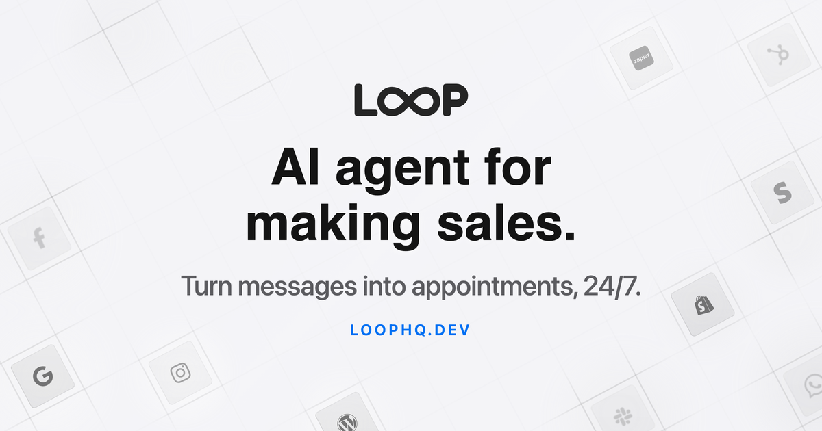Loop — AI Agents & Automation for Small Business